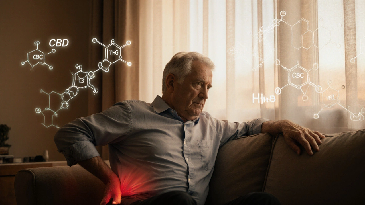 Bestes Cannabinoid bei chronischen Schmerzen - Welches wirkt am stärksten?
