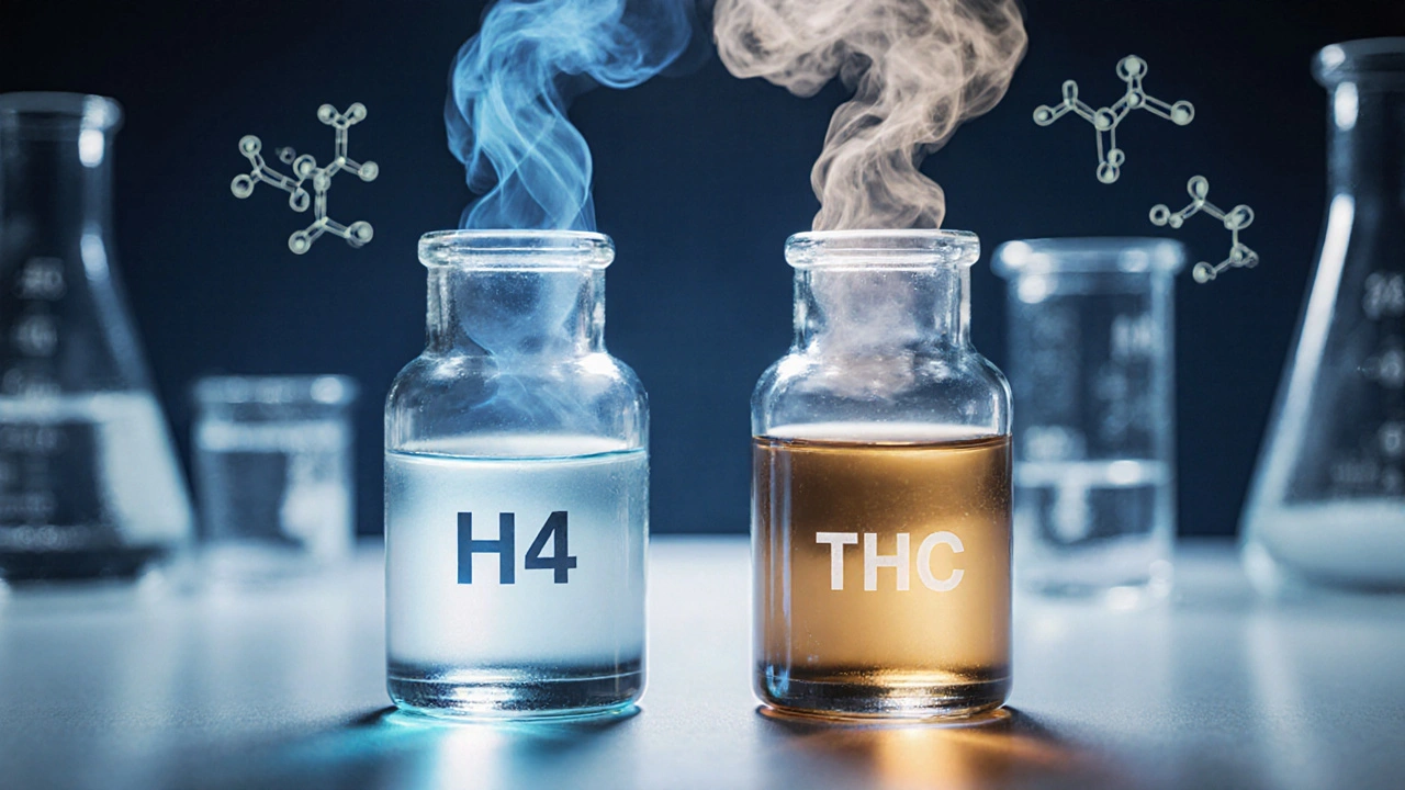 Was ist der Unterschied zwischen H4 und HHC? Einfach erklärt