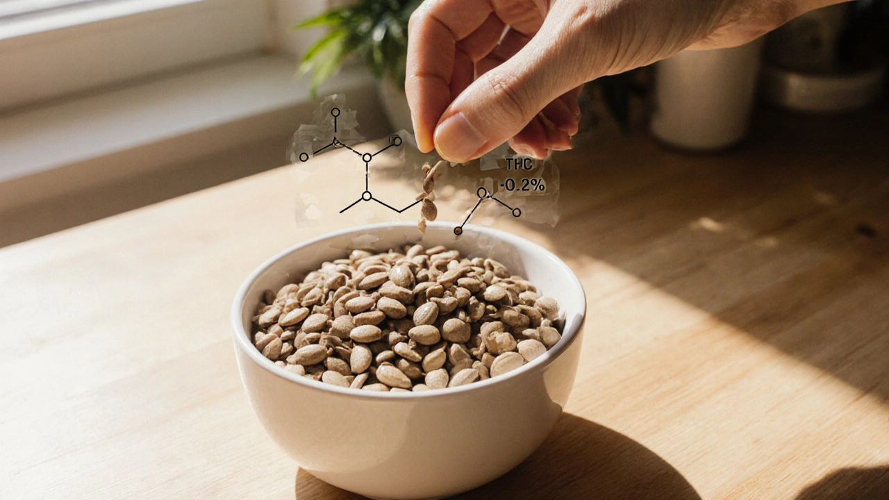 Zeigen Hanfsamen (Hemp Hearts) im Drogentest?