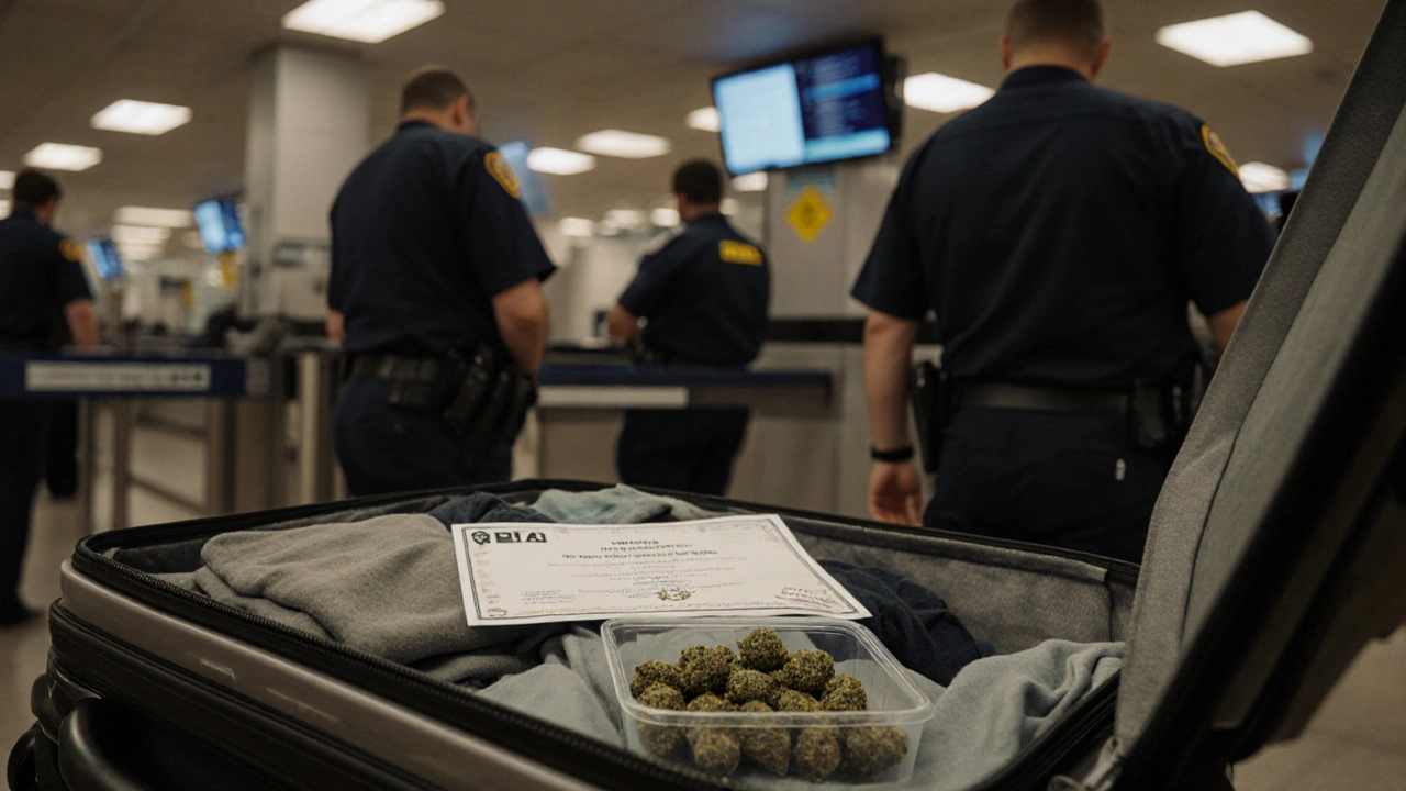Prüft die TSA Gepäck auf Marihuana? Was Sie als Reisender mit CBD-Blüten wissen müssen