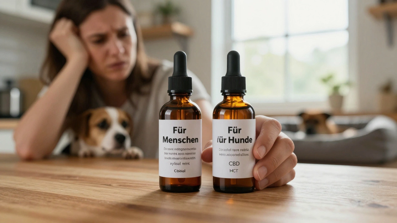 Ist menschliches CBD-Öl dasselbe wie CBD-Öl für Hunde?