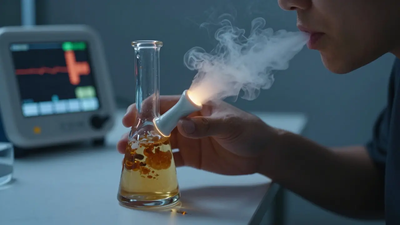 Was bewirkt Dabbing auf Ihr Herz? Die gesundheitlichen Risiken von CBD-Shatter