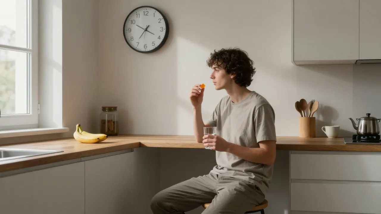 Wie lange sollte ich warten, bevor ich esse oder trinke, nachdem ich CBD-Gummis eingenommen habe?