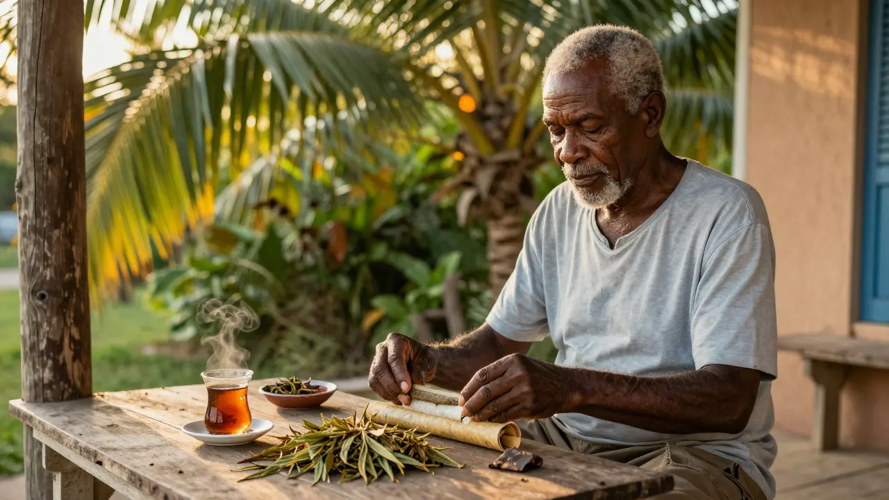Was nennen Jamaikaner Cannabis?