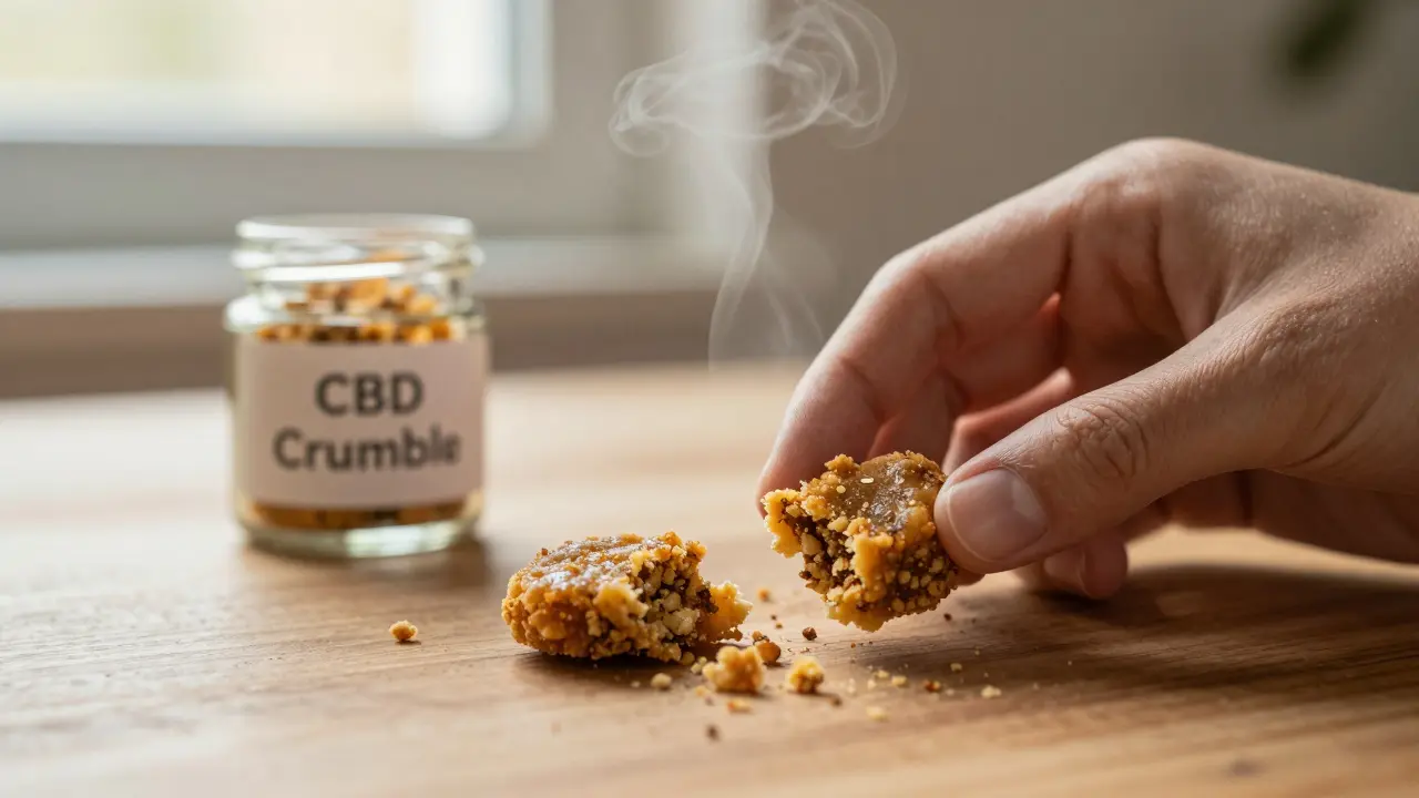 Crumble oder Pellets: Was ist besser für CBD-Anwender?