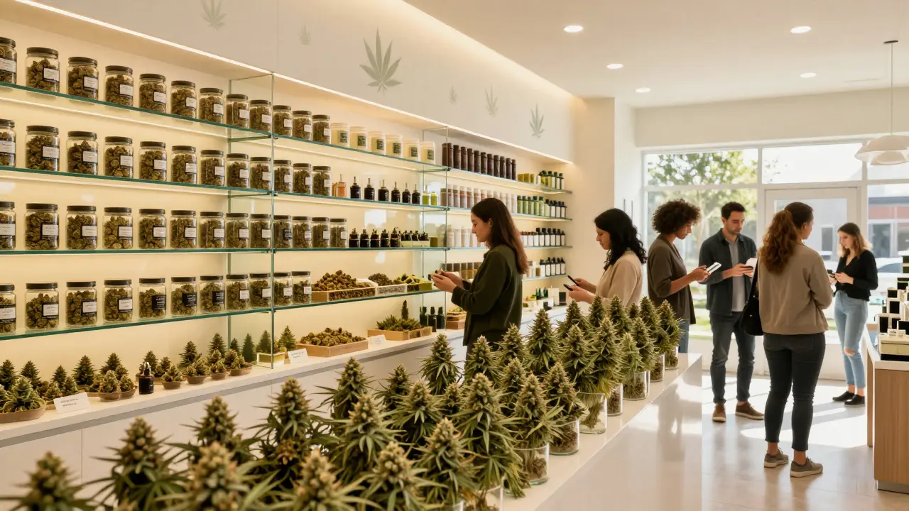 Die Top-Staaten für CBD-Blüten: Wo in den USA am meisten gekauft wird