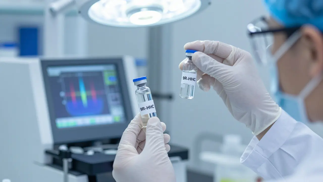 Laboranalyse von Cannabinoid-Isomeren zur Sicherstellung der Reinheit