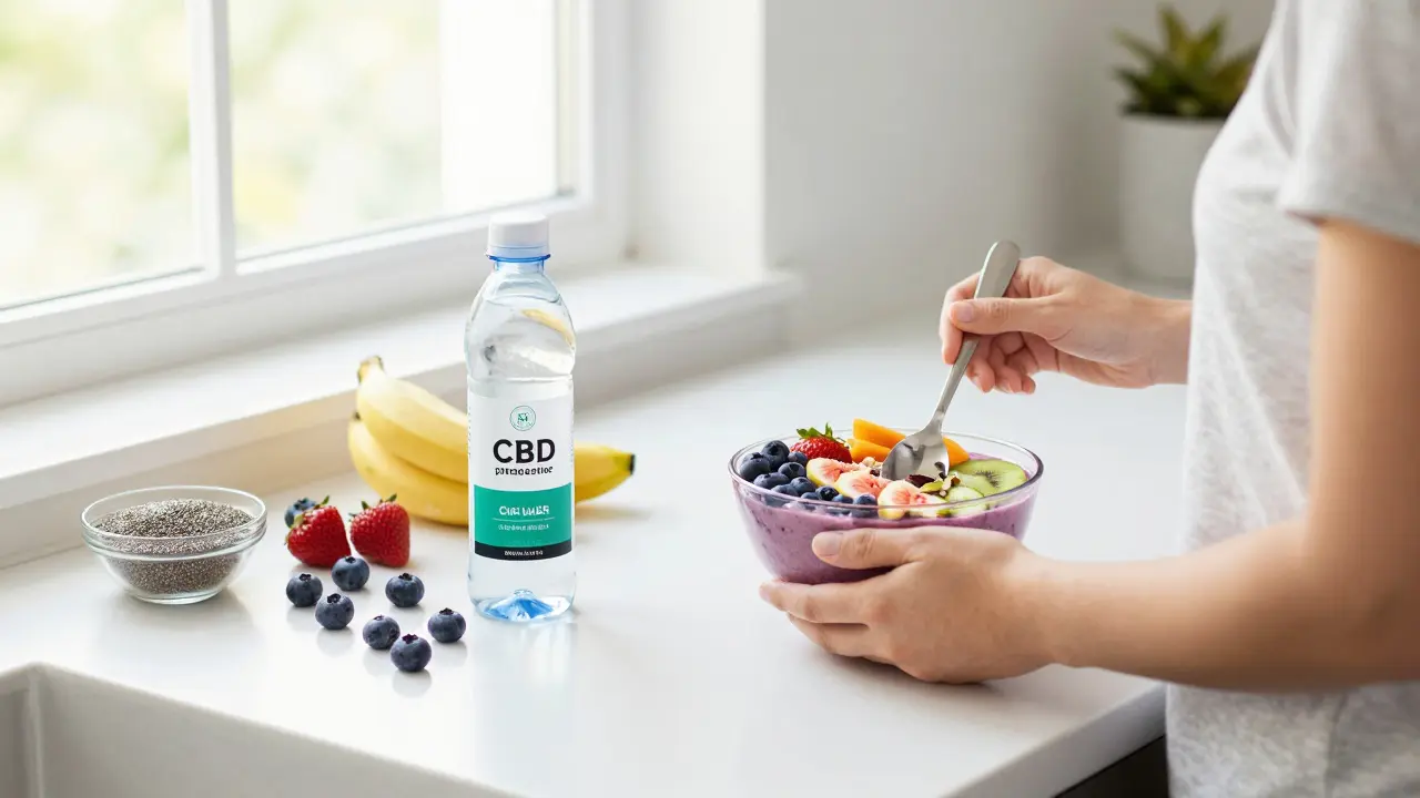 Gesunder Lebensstil: CBD-Snacks beim Frühstück